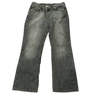 Lucky Brand Women's Dungarees by Gene Montesano Vintage Gray Wash Size 8